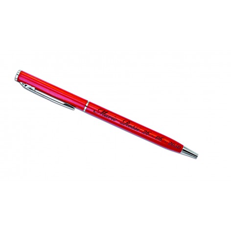 Penna con ciondolo pergamena e scatola - Tabor MZ19110 Tabor
